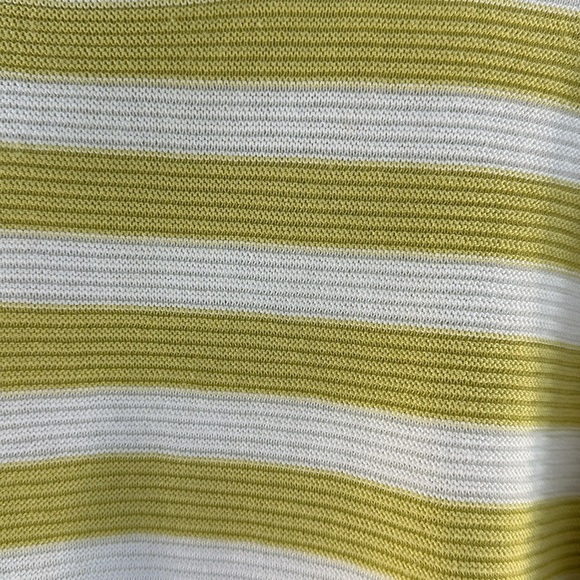 Soft Surroundings Striped PomPom Long Sleeve Top, S - Picture 8 of 10